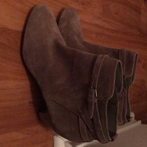Sam Edelman suede booties